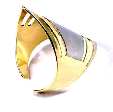 Gold Plated Art Deco Style Ring